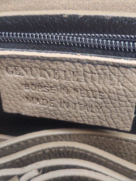 Charlie Leather "Zilvia" Small Olive Green Suede Textured Leather Bag - NWT - Picture 9 of 14